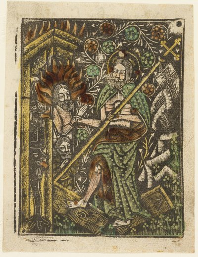 Kristus i Limbo af Unknown artist