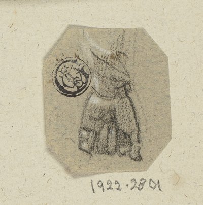Knyttet venstre hånd af Unknown artist