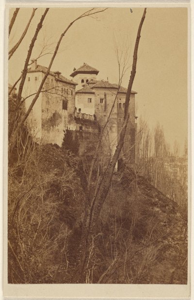 [Nærbillede af Alhambra, Granada, Spanien]. af Unknown artist