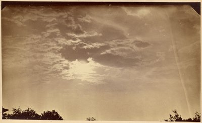 [Cloud-studie] af Unknown artist