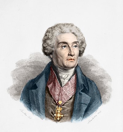 Grev Joseph de Maistre (1753-1821), fransk politiker, forfatter og filosof. af Unknown artist