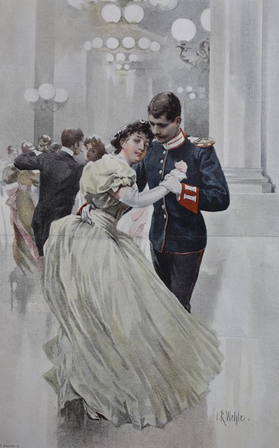 Par danser til julebal af Unknown artist
