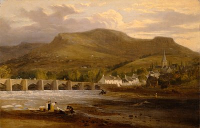 Crickhowell, Breconshire af Unknown artist