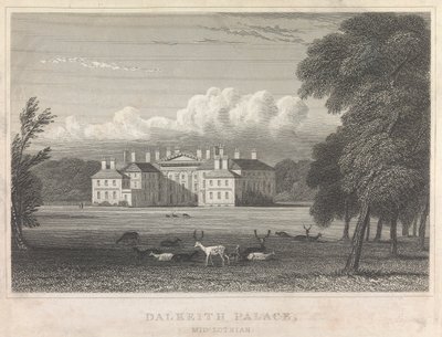 Dalkeith Palace, Midlothian; side 86 (bind 1) af Unknown artist