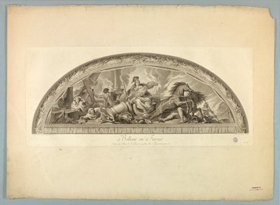 Dekorationer af Lebrun og Mignard i Versailles-slottet af Unknown artist