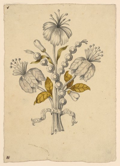 Design til en Corsage af Unknown artist