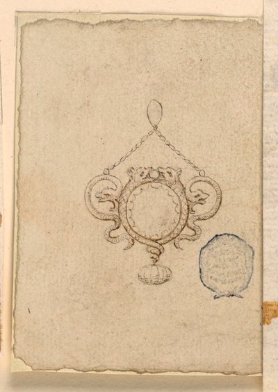 Design til et vedhæng af Unknown artist