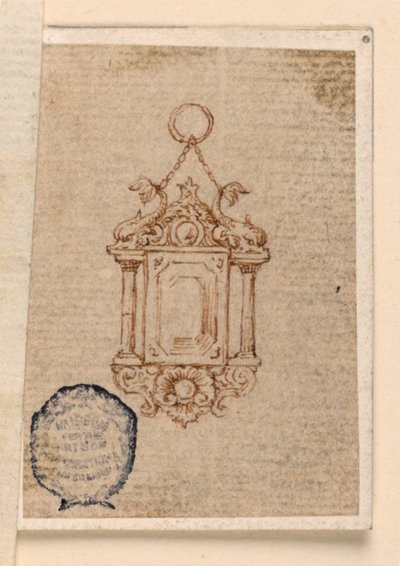 Design til et vedhæng af Unknown artist