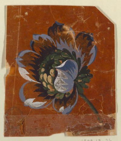 Design til et vævet stof af Unknown artist