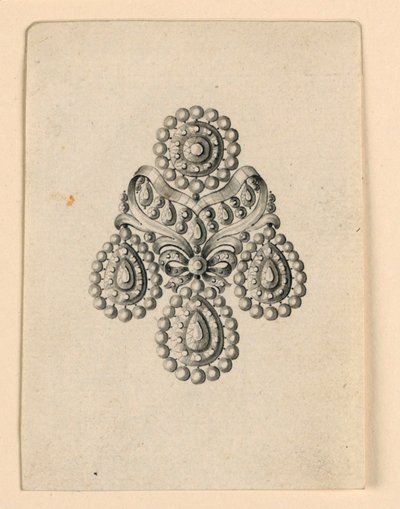 Design til en ørering af Unknown artist