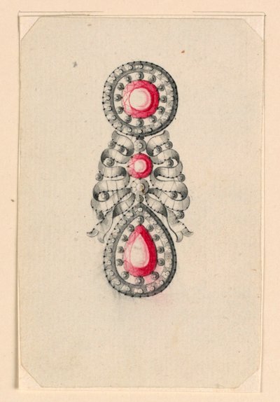 Design til en ørering af Unknown artist
