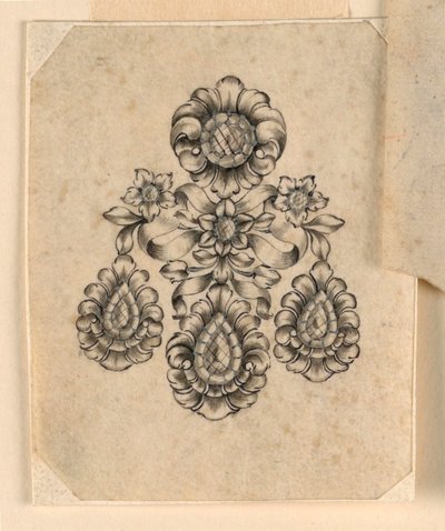 Design til en ørering af Unknown artist