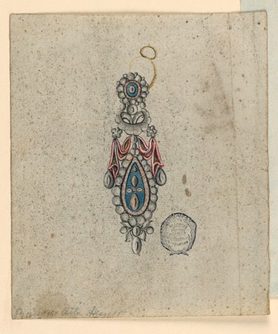 Design til en ørering af Unknown artist