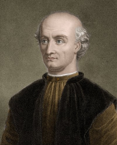 Donato Bramante (1444-1514) - gravering - 1800-tallet af Unknown artist