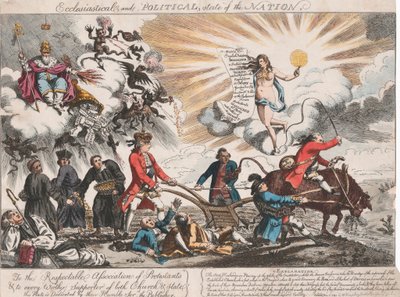 Kirkelig og politisk, nationens tilstand af Unknown artist