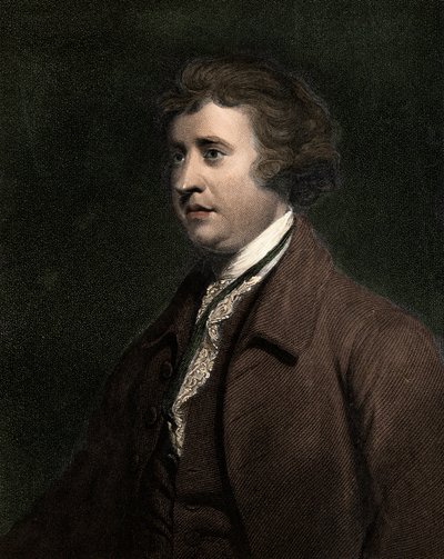 Edmund Burke 1729-1797 - stik - 1800-tallet af Unknown artist