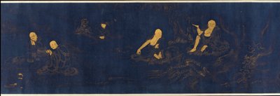 Atten <em>Luohans</em> af Unknown artist