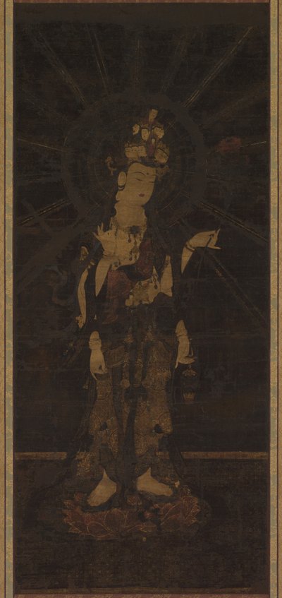 Ellevehovedet Kannon af Unknown artist