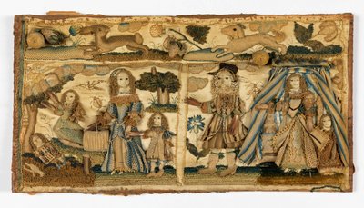 Broderede paneler af Unknown artist