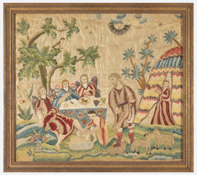 Broderet billede af Unknown artist