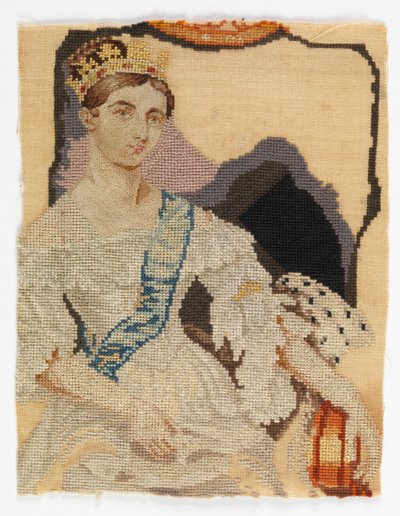 Broderet billede af Unknown artist