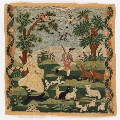 Broderet billede af Unknown artist