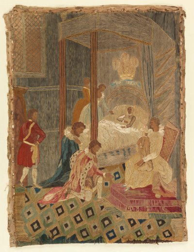 Broderet billede af Unknown artist