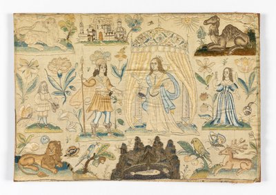 Broderet billede af Unknown artist