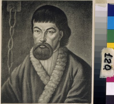 Emelian (Emilien) Pougatchev (1742-1775) - Yemelyan Pugachev af Anonymous af Unknown artist