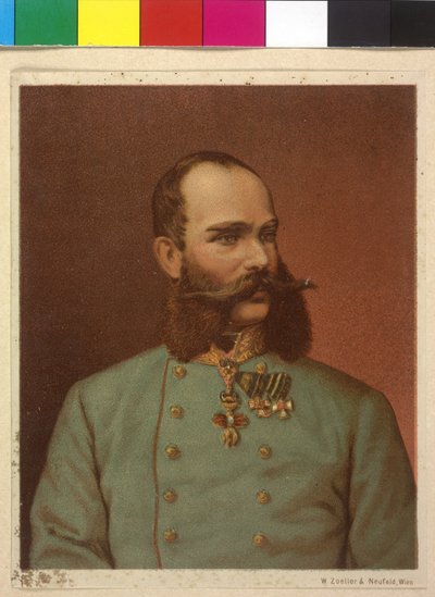 Kejser af Østrig Franz Joseph I af Unknown artist