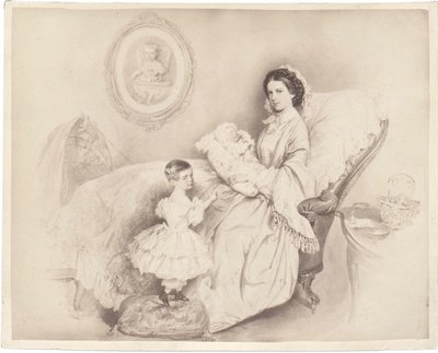 Kejserinde af Østrig Elisabeth af Unknown artist