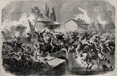 Afsnit i Battle of Palestro, 31. maj af Unknown artist