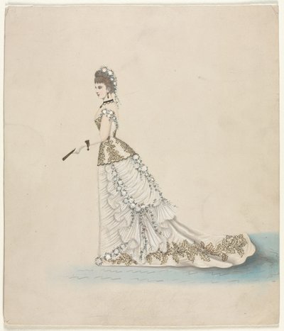 Modeundersøgelse (designet til værd) af Unknown artist