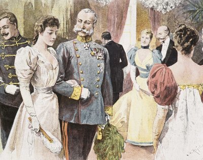 Festligheder i Østrig: Francois Joseph I af Unknown artist