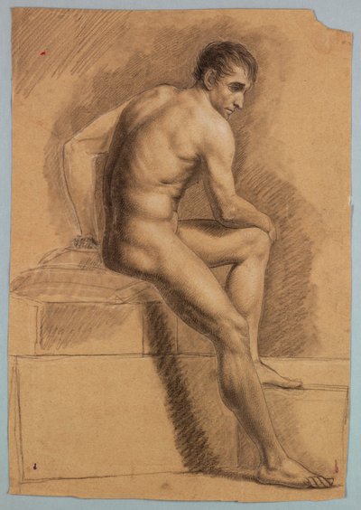 Figurstudie af Unknown artist