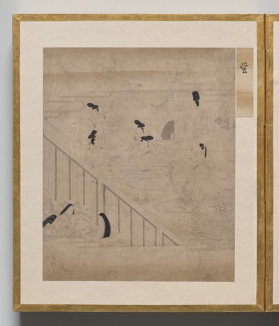 Ildfluer fra Album of Illustrations for Tale of Genji af Unknown artist