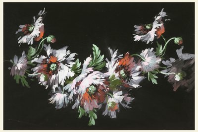 Blomsterarrangement af Unknown artist