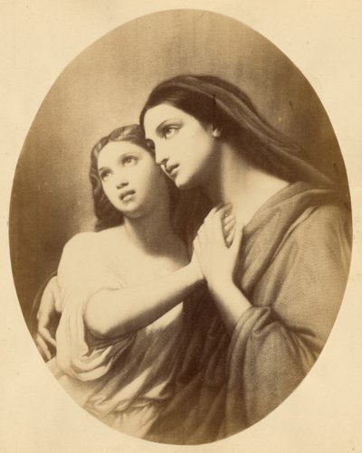 ["Tro og håb" af Ary Scheffer]. af Unknown artist