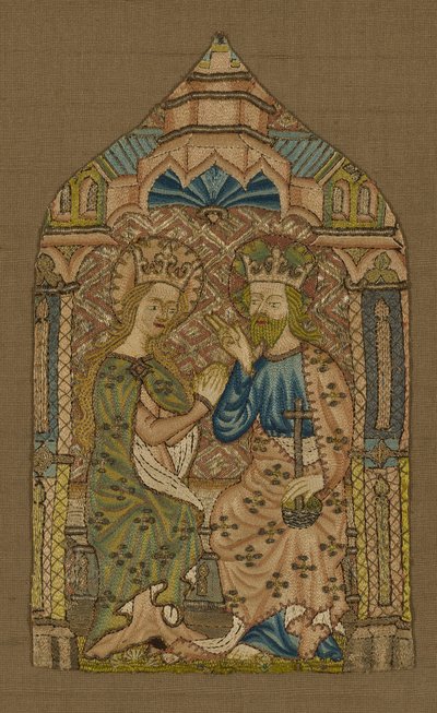 Fragment (fra et Orphrey-bånd) af Unknown artist