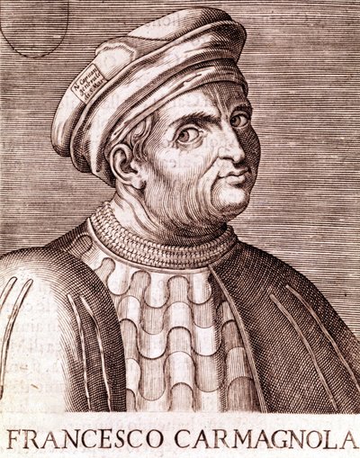 Francesco Bussone greve af Carmagnola Condottiere italiensk (Carmagnola 1385 i Venedig 1432). af Unknown artist