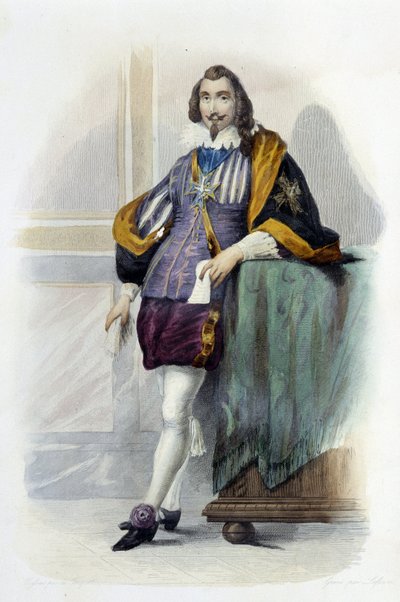 Francois de Bassompierre (marskal de Bassompierre) (1579-1646) - i "" Den franske Plutarch"" af Unknown artist