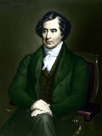 François Arago (1786-1853), fransk astronom, fysiker og politiker. af Unknown artist