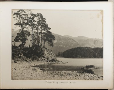 Friars Crag - Derwent Water af Unknown artist