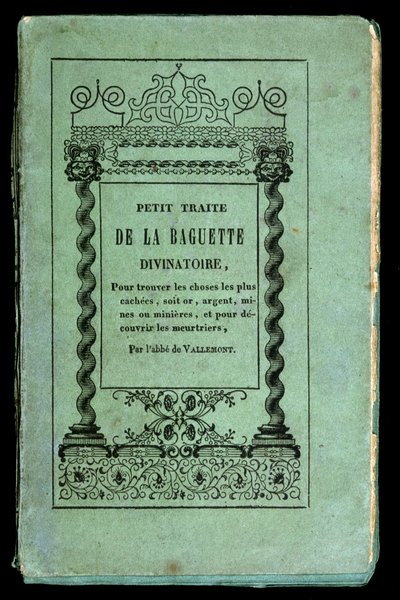 Frontispice af bogen "Traité de la baguette divinatoire"" af abbeden af ​​Vallemont af Unknown artist