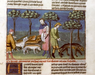 Gaston Phoebus, Jagttraktaten af Unknown artist