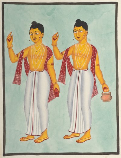 Gaur og Nitai af Unknown artist