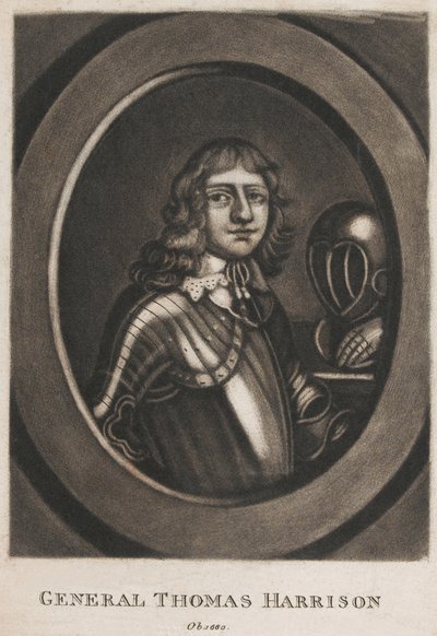 General Thomas Harrison af Unknown artist