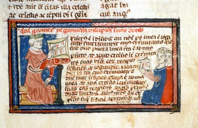 Geometerløb - Middelalderens Illuminure (ref.418 af Unknown artist