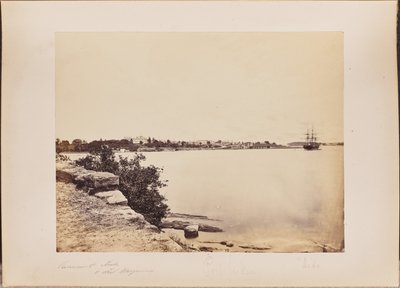 Government House og Fort Macquarie af Unknown artist
