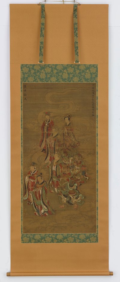 Gruppe af deva og devi af Unknown artist